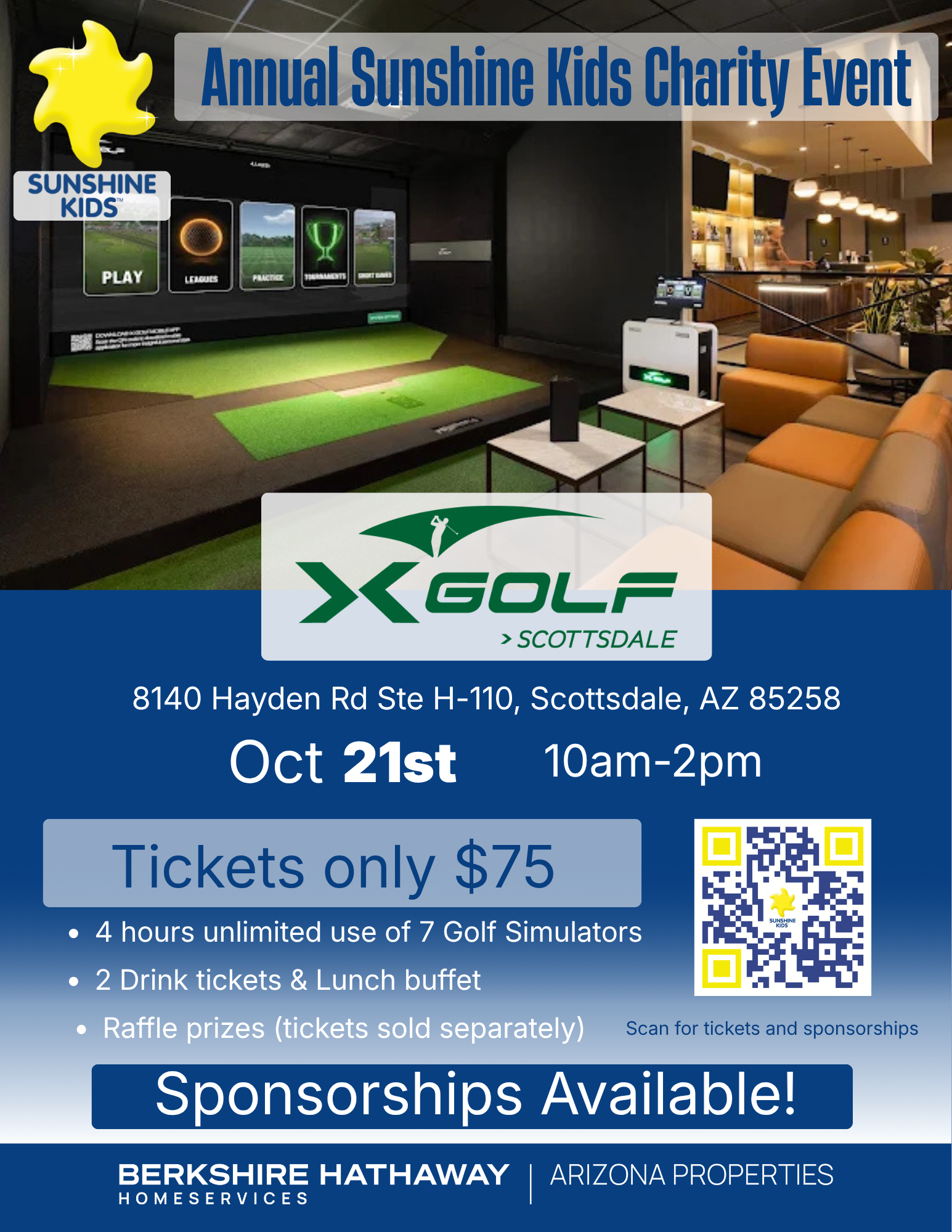 Arizona Sunshine Kids 2026 Charity Event