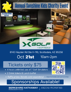 Arizona Sunshine Kids 2026 Charity Event 