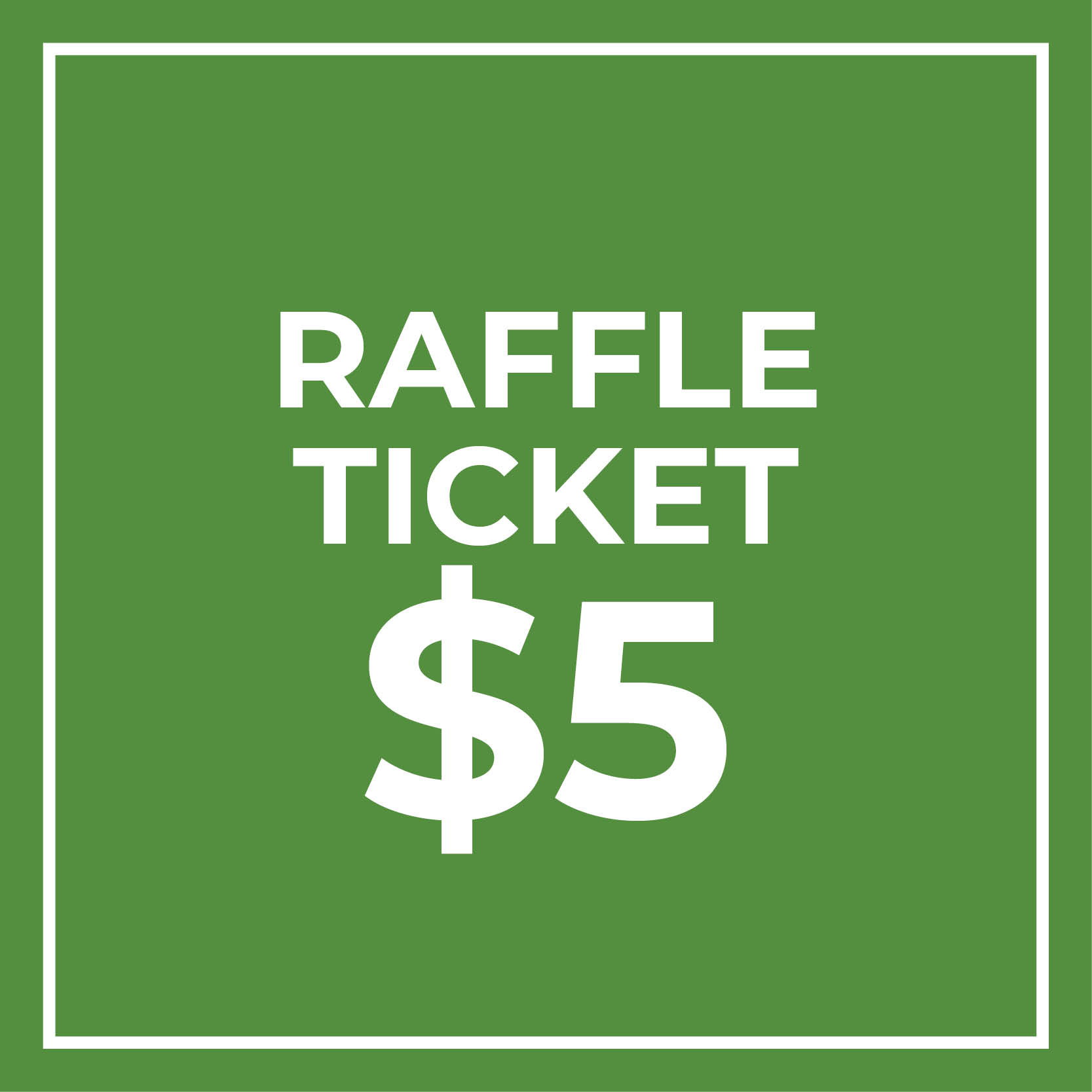 Raffle Ticket – Sunshine Kids Golf Tournament (Nevada)